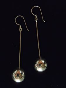 Long Ball Earring  Med. size