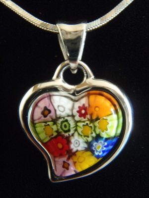 Murano Pendants - Heart