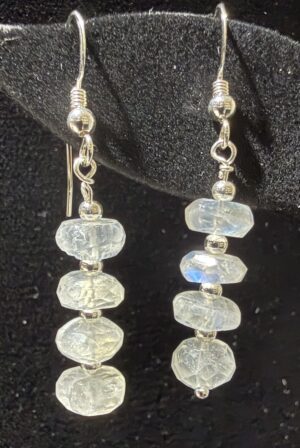 Rainbow Moonstone Earrings